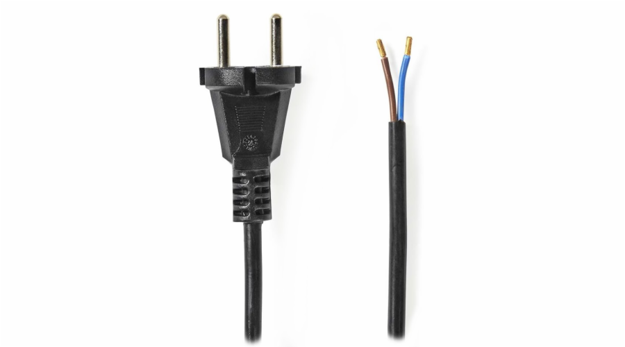 NEDIS napájecí kabel k vysavači/ CEE 7/17/ 250 V AC/ PVC/ černý/ bulk/ 7m