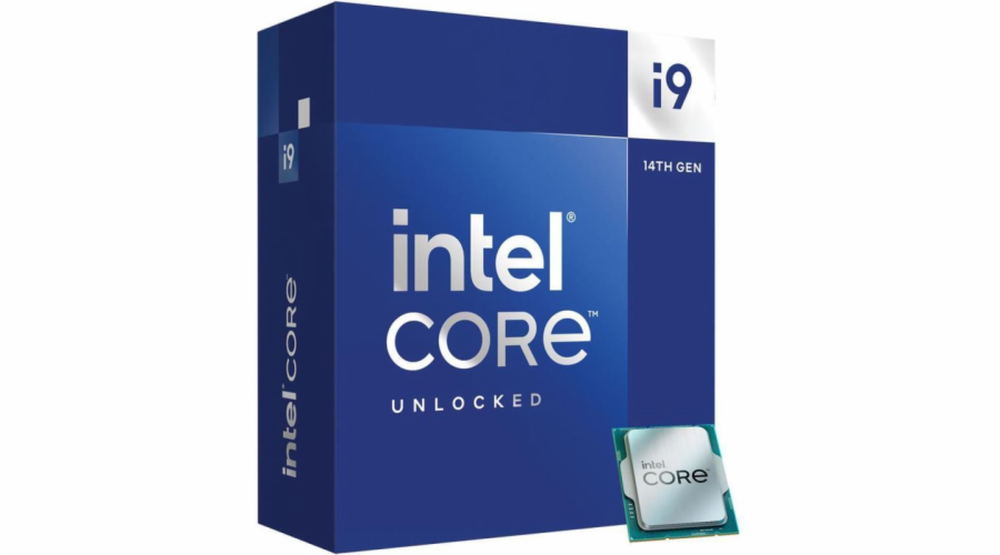 Intel Core i9-14900K BX8071514900K CPU INTEL Core i9-14900K, až 6.0GHz, 36MB L3 LGA1700, BOX (bez chladiče)