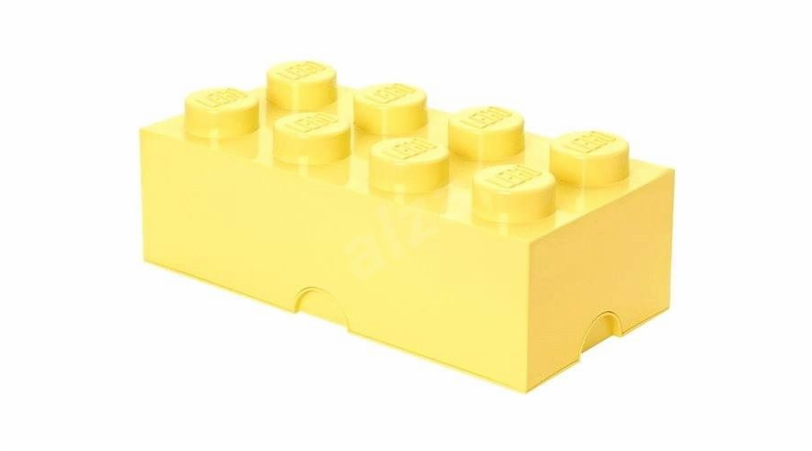 LEGO Úložný box 8, světle žlutý