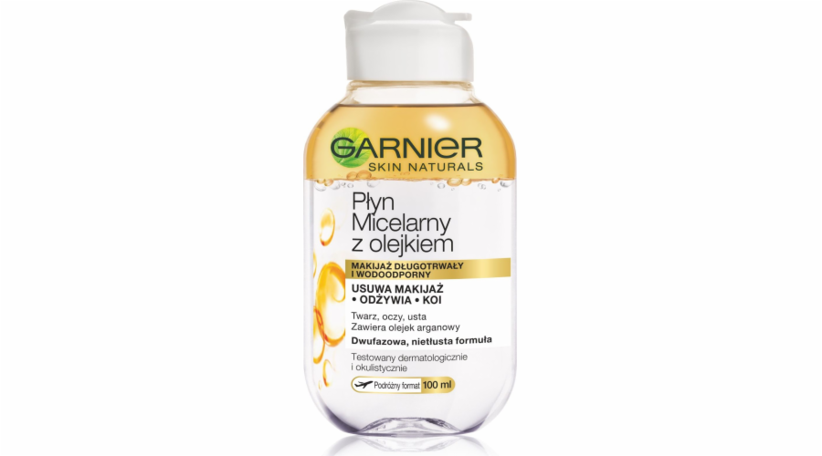 Garnier Skin Naturals Dvoufázový micelární fluid s olejem 100ml