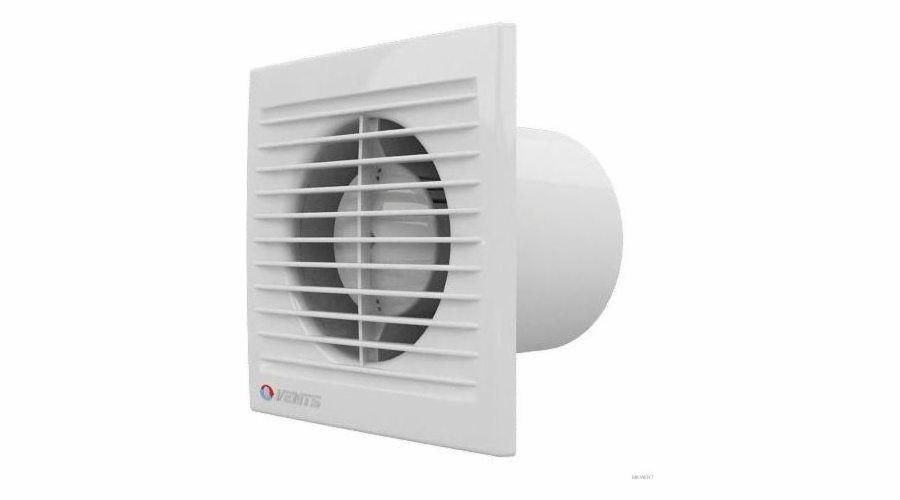 Ventilátory Koupelnový ventilátor fi 100 14W s časovačem bílý (100ST)