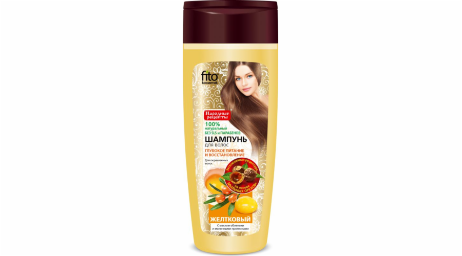 Šampon na vlasy Fitocosmetics Yellow 270ml