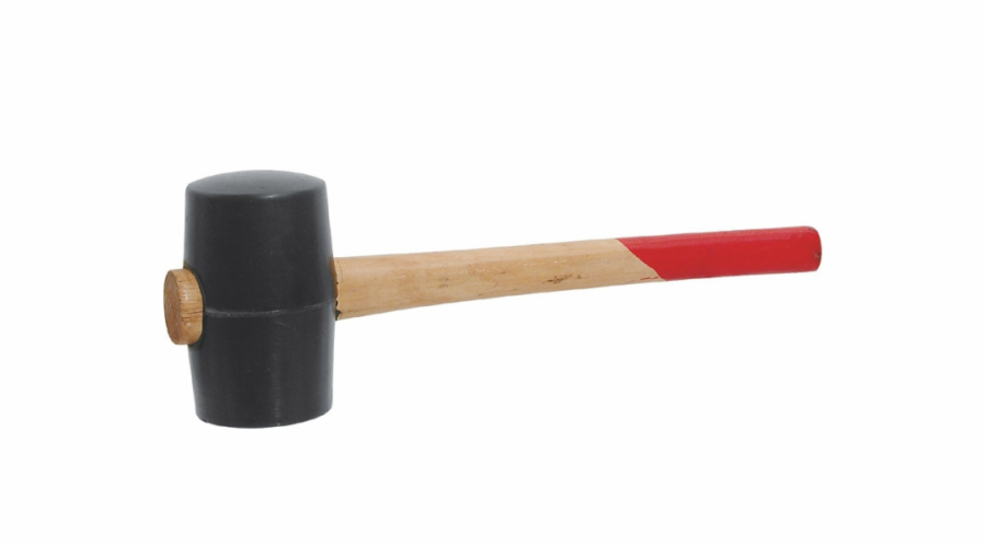 Modeco gumové kladivo s dřevěnou rukojetí 450g (MN-31-016)