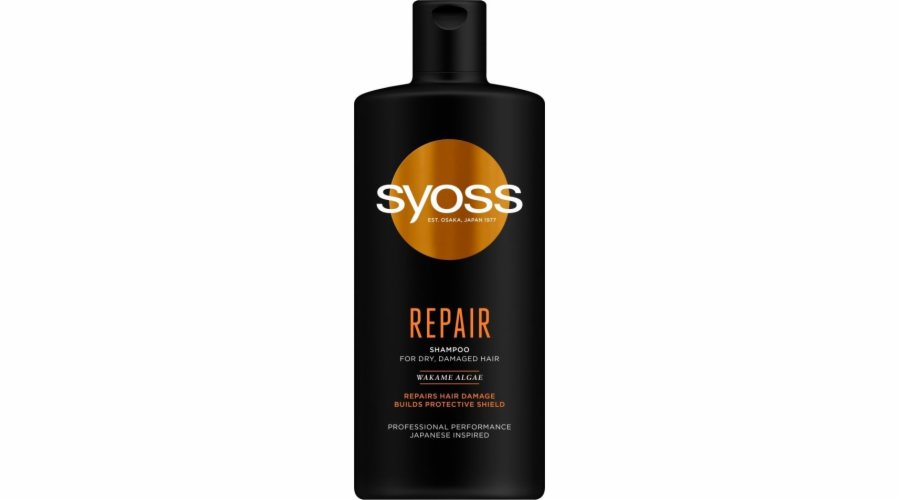 Šampon Syoss Repair Rebuilding pro suché a poškozené vlasy