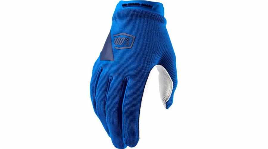 100% rukavice 100% RIDECAMP Dámské rukavice modré vel. L (délka ruky 181-187 mm) (NOVINKA)