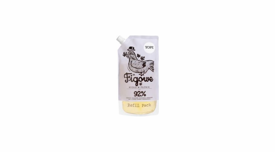 Tekuté mýdlo Yope Fig 500 ml - náhradní balení