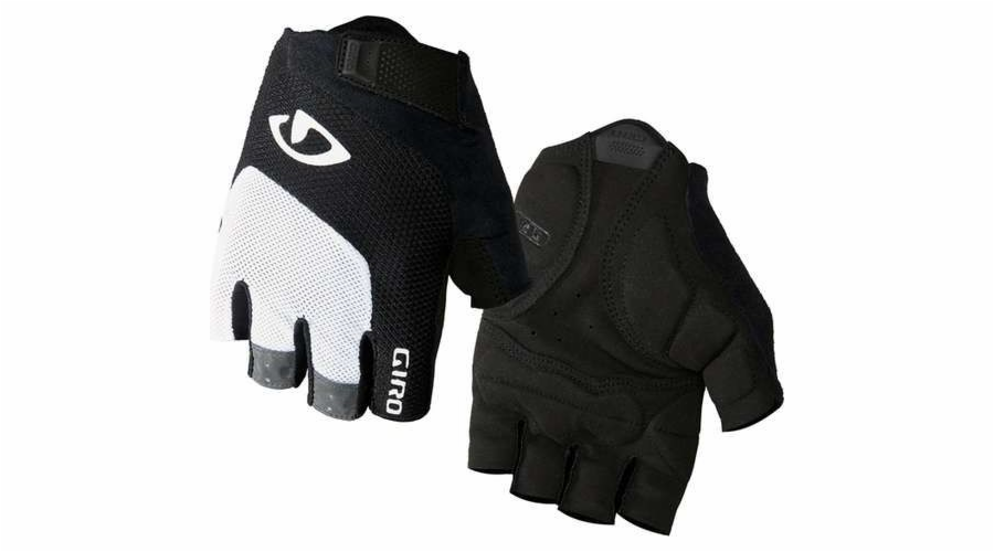 GIRO Bravo GEL pánské cyklistické rukavice, černobílé, XXL (GR-7085653)