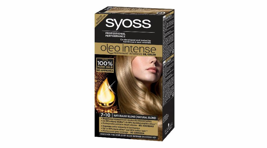 Syoss Oleo barva na vlasy 7-10 přírodní blond