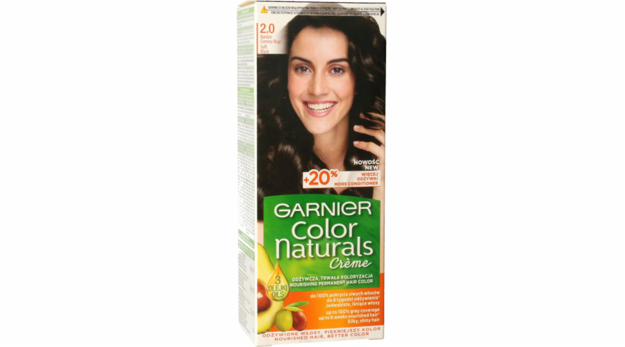 Krém na barvení vlasů Garnier Color Naturals Dark Brown