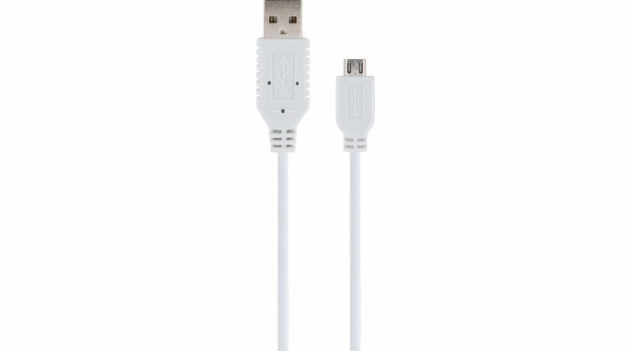 Schwaiger USB kabel Schwaiger USB 2.0 kabel A -> Micro B Ste/Ste 2,0 m weiß