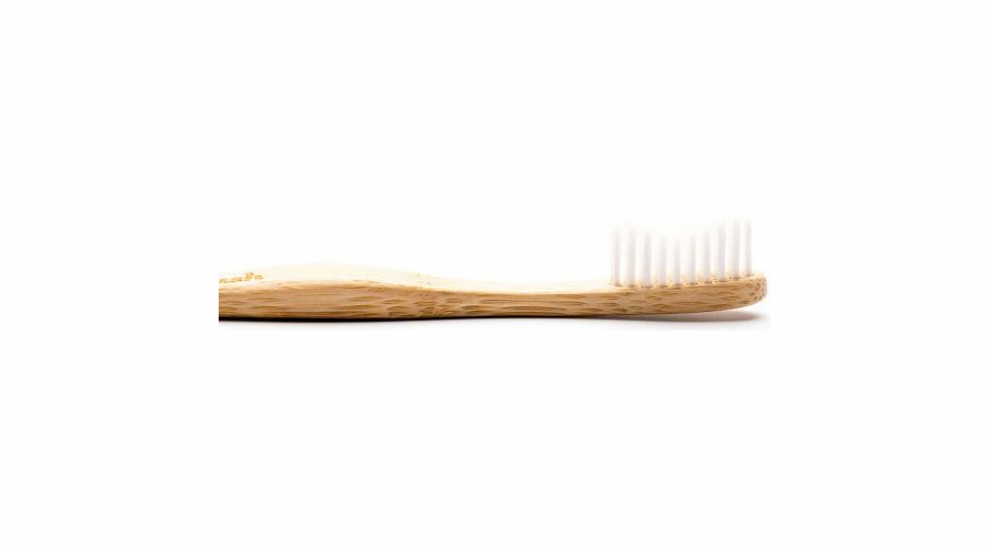 Humble Brush Humble Brush, bambusový zubní kartáček, bílý - HBR00044