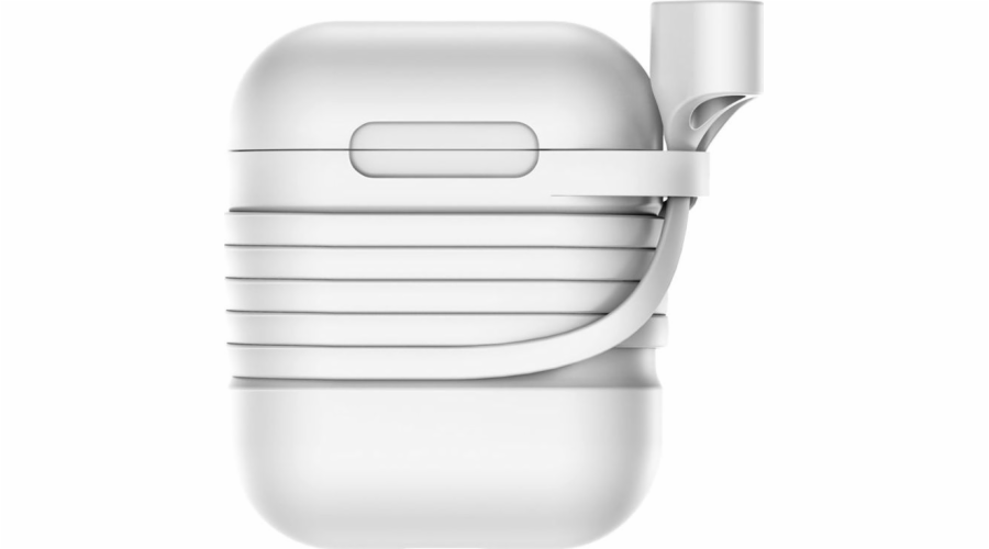 Pouzdro Baseus Baseus AirPods Silikonové pouzdro Box na sluchátka + magnetický popruh Apple AirPods šedá (TZARGS-G2) univerzální
