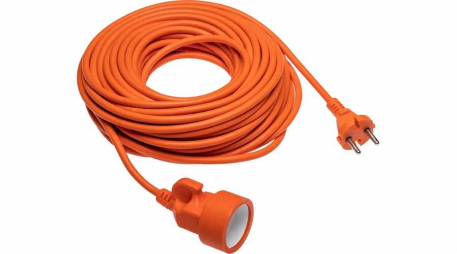 GTV zahradní prodlužovací kabel 2 x 1mm oranžový 20m (AE-POGRODUN-20)