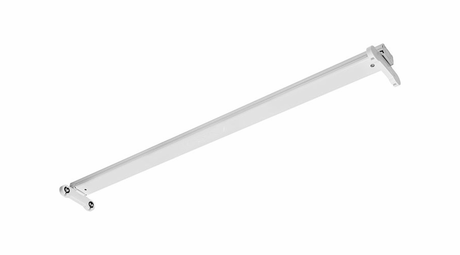 GTV OSL SLIM zářivkové svítidlo 2x150W T8 LED G13 AC230V IP20 s kabeláží pro zářivky, přisazené bílé (OS-OSL2150S-00)