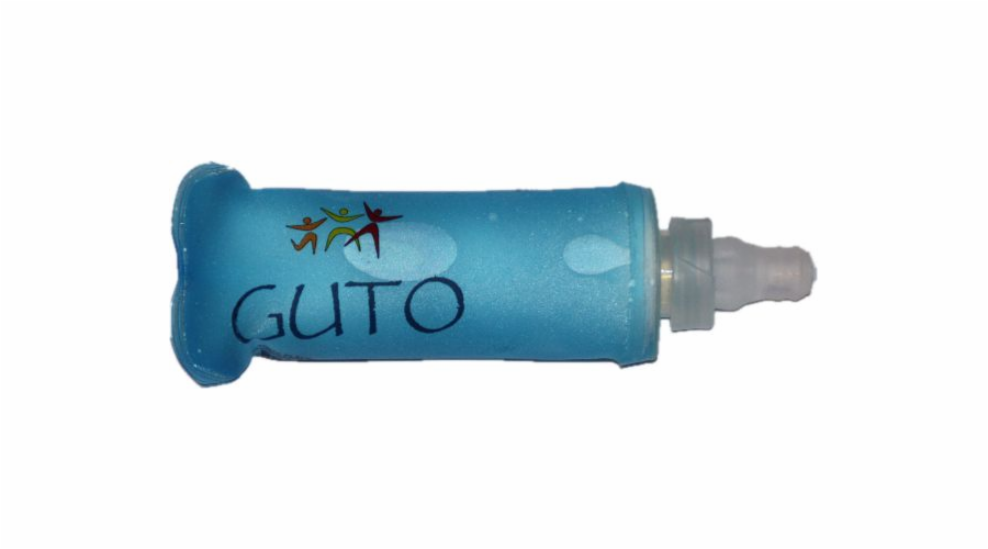 Guto Soft Flask - Ohebná láhev na vodu, vodní měchýř, modrá láhev 500 ml