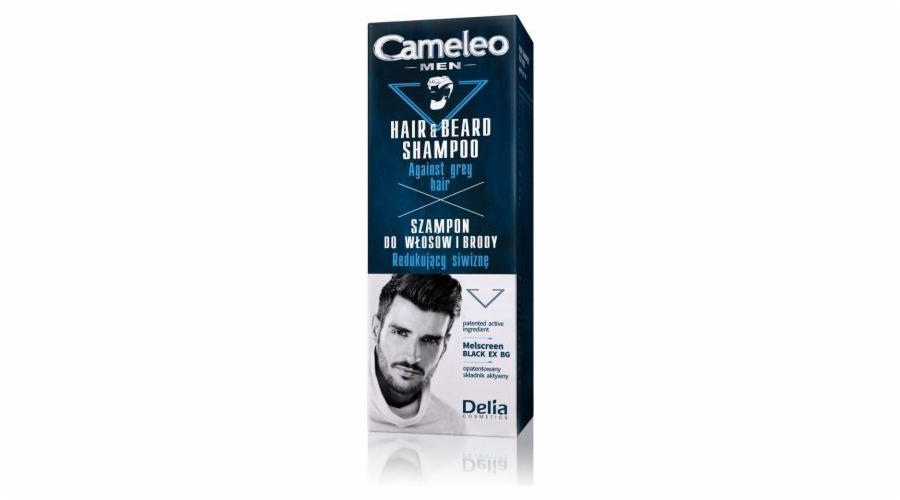 Delia Cameleo Men Šampon na vlasy a vousy redukující šediny 150 ml