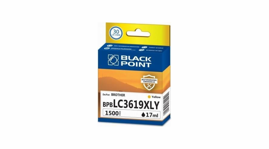 Inkoust Black Point BPBLC3619XLY LC-3619XLY žlutý