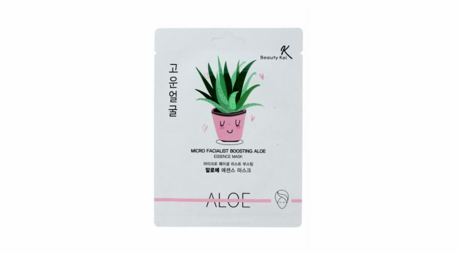 Beauty Kei Zklidňující a hydratační maska z Aloe 1 ks