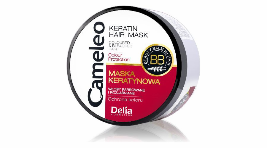 Delia Cameleo Keratinová maska na barvené vlasy 200 ml