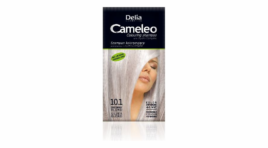 Šampon pro barvení vlasů Delia Cameleo 10.1 stříbrná blond