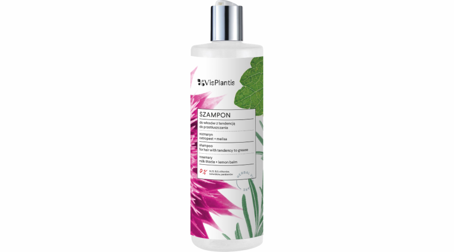 Vis Plantis Herbal Vital Care šampon pro vlasy se sklonem k maštění vlasů 400 ml