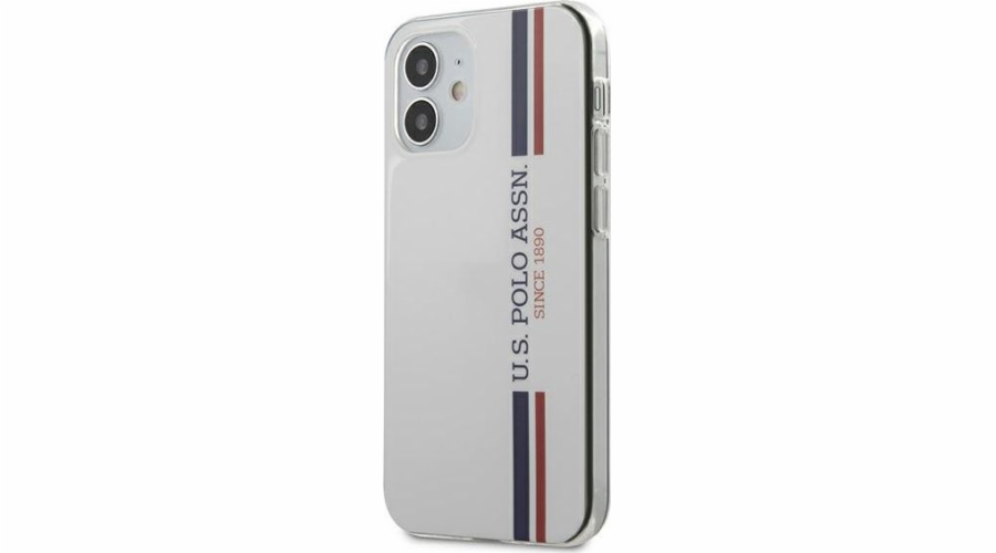 US Polo ASSN US Polo USHCP12SPCUSSWH iPhone 12 mini 5.4 bílá/bílá Tricolor Collection