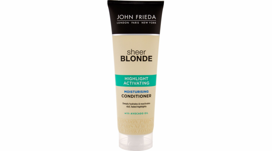 John Frieda JOHN FRIEDA_Sheer Blonde Moisturizing Conditioner hydratační kondicionér pro blond vlasy 250ml