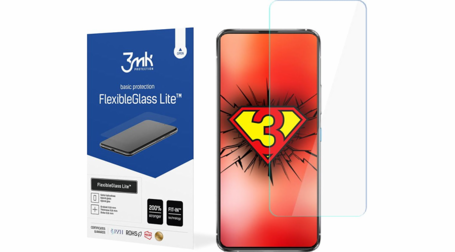Hybridní sklo 3MK 3MK FlexibleGlass Lite Asus Zenfon 8 Filp 5G