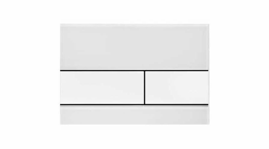 TECE čtvercové splachovací tlačítko pro WC bílé (9.240.800)