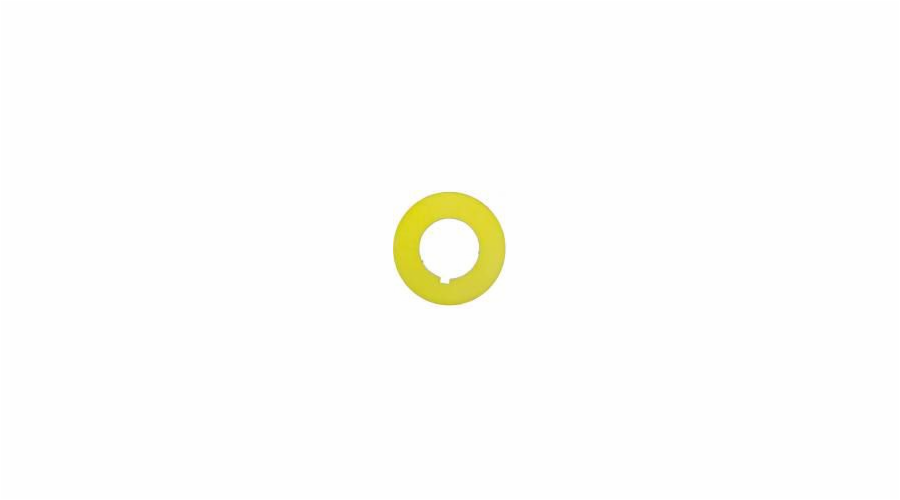 Spamel Yellow popisný štítek, kulatý, průměr 42, bez potisku (ST22-4509P01)