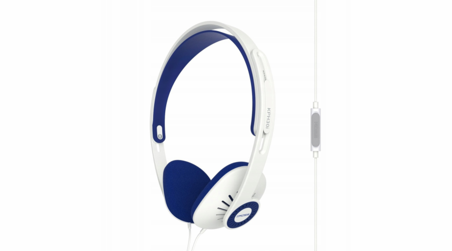 Koss sluchátka Koss Headphones KPH30iW Headband/On-Ear, 3,5 mm (1/8 palce), mikrofon, bílá,