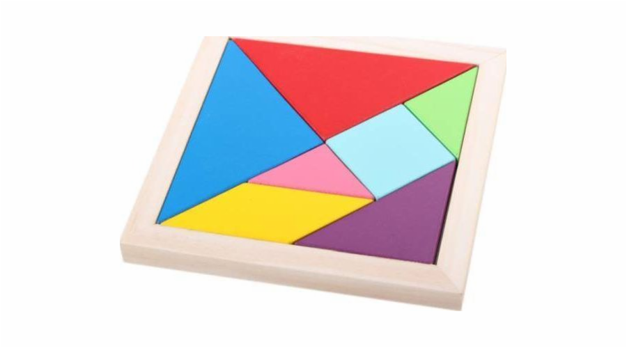 Dřevěné puzzle Askato - Tangram
