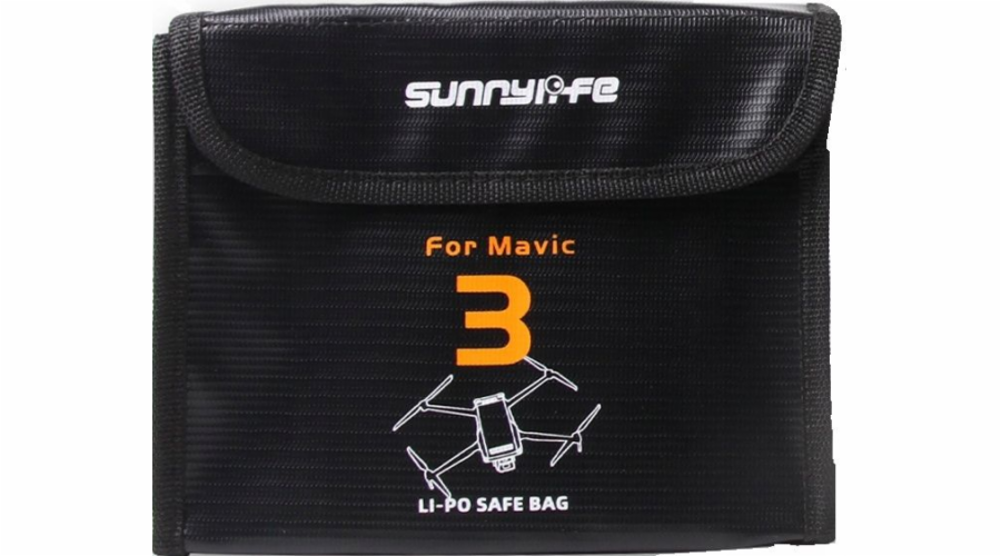 Pouzdro SunnyLife DJ Mavic 3 ohnivzdorné / na 3 baterie / M3-dc106-3