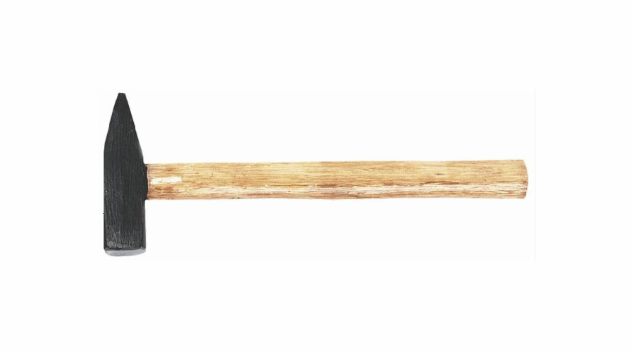 Špičkové nářadí Zámečnické kladivo s dřevěnou rukojetí 300g (T 02A203)