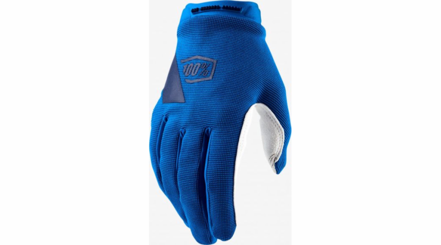 100% rukavice 100% RIDECAMP Dámské rukavice modré vel. XL (délka ruky 187-193 mm) (NOVINKA)