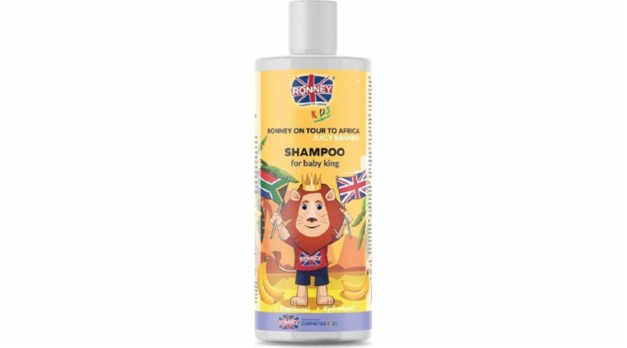 Ronney Ronney Kids On Tour To Africa Shampoo dětský šampon na vlasy Juicy Banana 300 ml