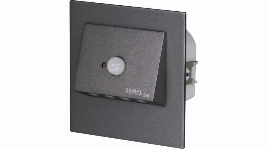 Schodové svítidlo Zamel LED Navi pt svítidlo 230V AC nastavitelný GRF senzor teplá bílá LED11122632