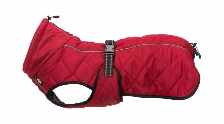Trixie kabát Minot, S: 33 cm: 32–50 cm, červený