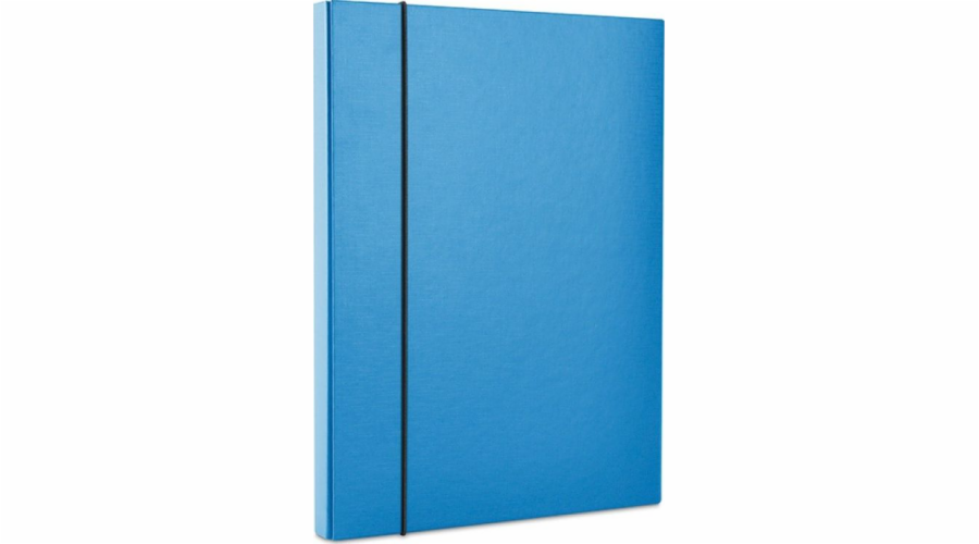 Kancelářské výrobky Skládací krabice s gumičkou KANCELÁŘSKÉ PRODUKTY, PP, A4/40, modrá