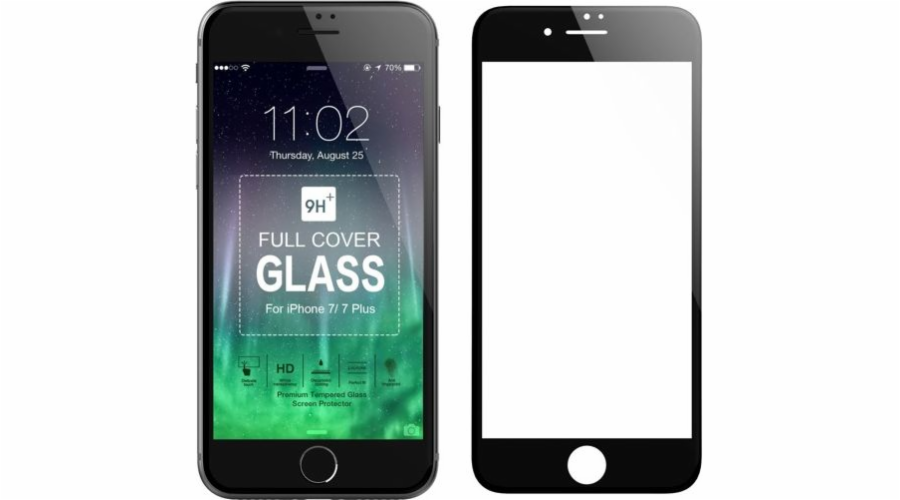 Wozinsky Tempered Glass 5D Full Glue iPhone 6S / 6 Wozinsky PRO+ super odolná celoobrazovková ochrana s černým rámečkem