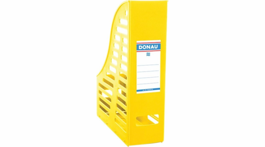 Donau Prolamovaná schránka na dokumenty DONAU, PP, A4, skládací, žlutá