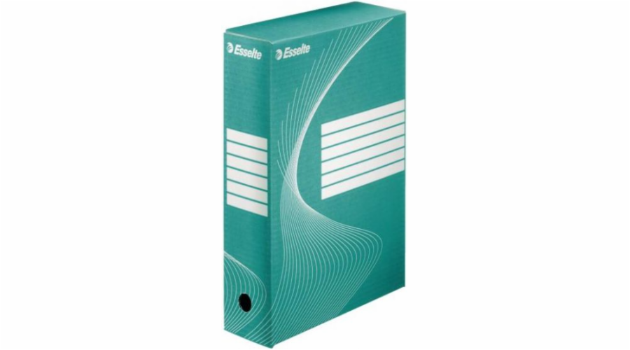 Esselte Box, archivační box Krabice šíře 80 mm, zelené (10K029D)