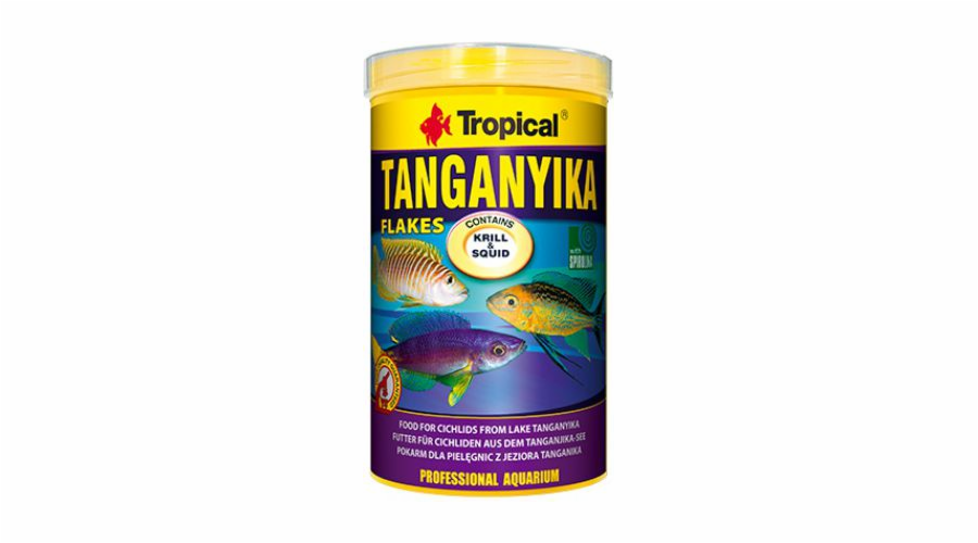 Tropical Tanganyika vícesložkové krmivo pro ryby 250ml