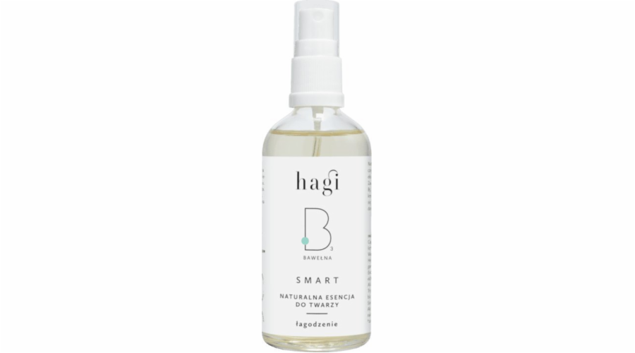 Hagi Cosmetics Hagi Smart B Zklidňující, přírodní esence na obličej s bavlnou 100 ml