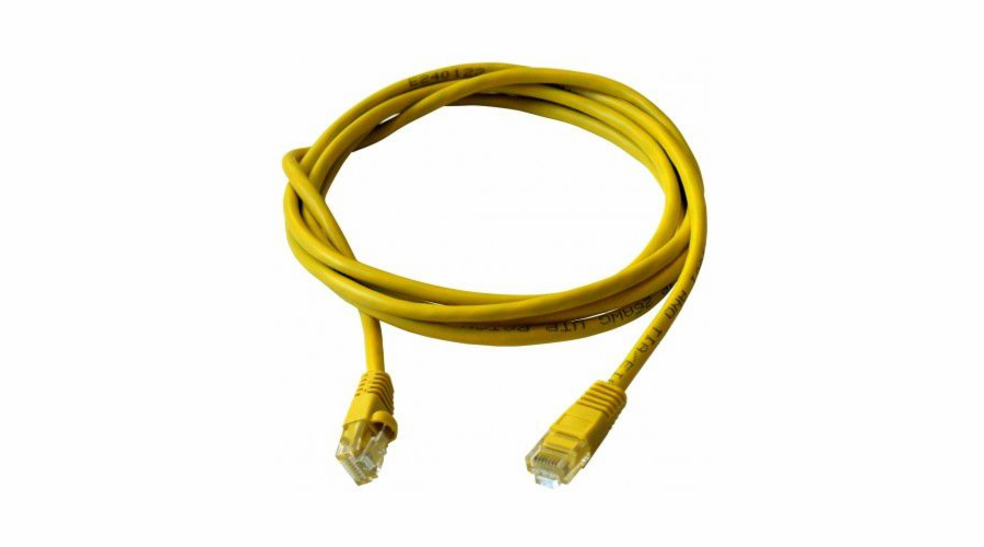 Art Patch kabel 0,5m žlutý UTP 5e (KABSI PATCH ART AL-OEM-299Y)