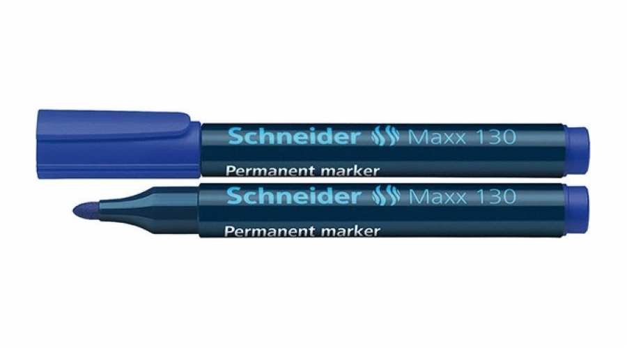 Schneider Permanentní popisovač SCHNEIDER Maxx 130, kulatý, 1-3mm, modrý