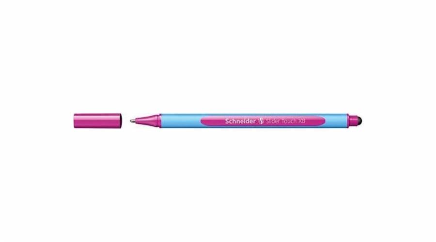 Kuličkové pero Schneider Slider Touch Xb, růžové