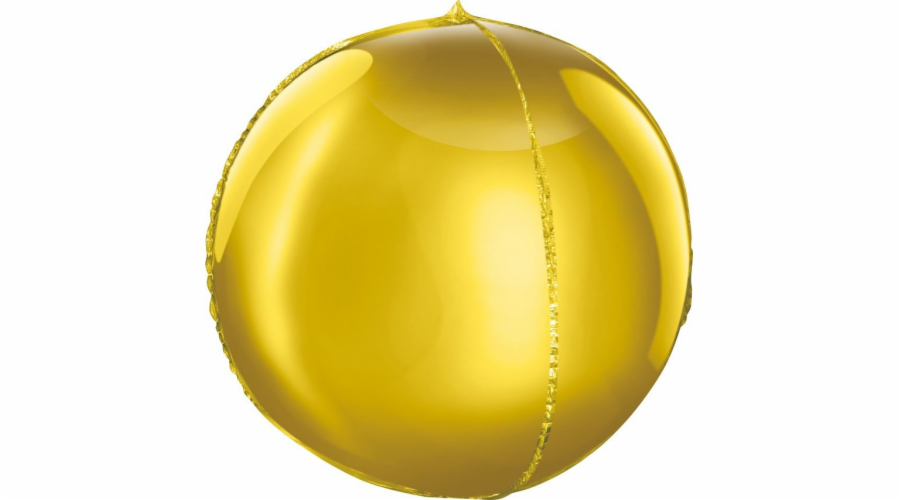 GoDan fóliový balónek 16 palců Zlatý míč