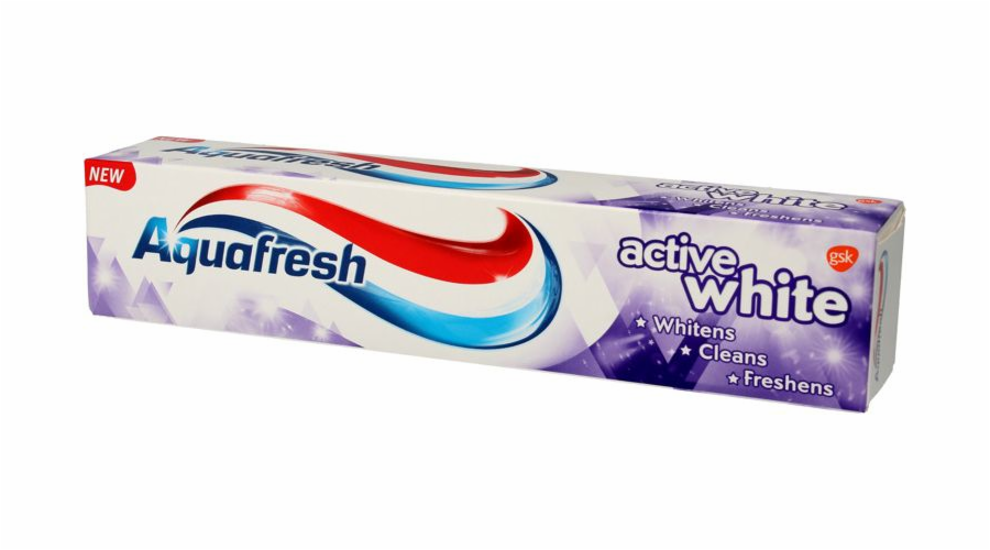 Aquafresh Active White zubní pasta 3v1 125ml