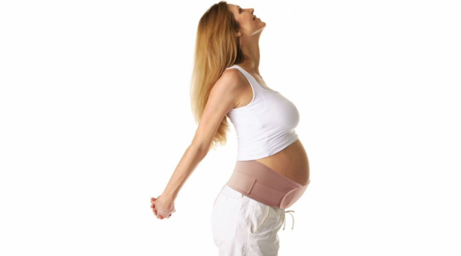 Těhotenský pás TOROS-GROUP, béžový, velikost 4